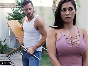pulverize Confessions Latina Housewife Reena plows her mover